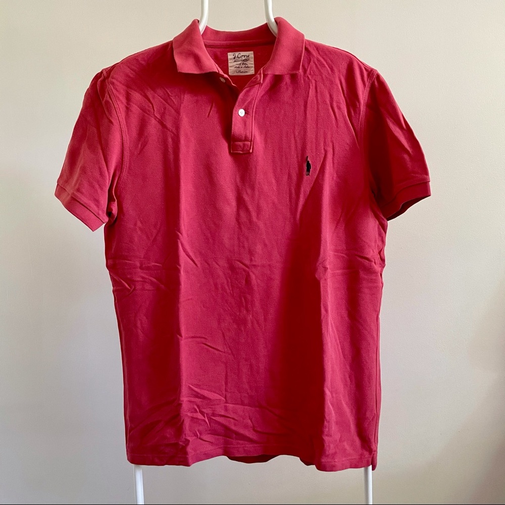 JCrew Red Polo
